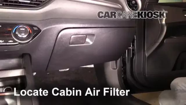 2019 Kia Forte LX 2.0L 4 Cyl. Filtro de aire (interior) Cambio